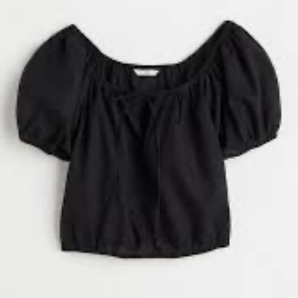 H&M Linen Blend Blouse
